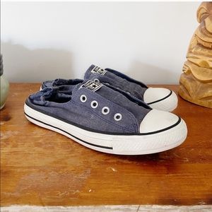 denim blue converse ladies
